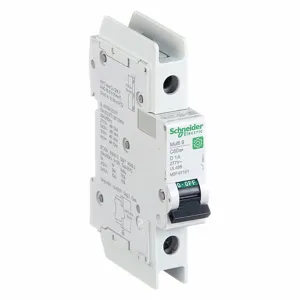 SCHNEIDER ELECTRIC M9F43101 Iec Miniature Circuit Breaker, 1A, Curve Type D, Rating 240/415VAC, Phase 1 | CH6QKJ 482M64