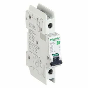 SCHNEIDER ELECTRIC M9F43106 Iec Miniature Circuit Breaker, 6A, Curve Type D, Rating 240/415VAC, Phase 1 | CH6QKP 482M69