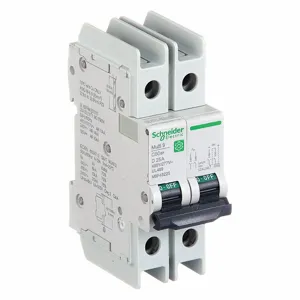 SCHNEIDER ELECTRIC M9F43225 Iec Miniature Circuit Breaker, 25A, Curve Type D, Rating 240/277/480VAC | CH6QLK 482M92