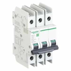 SCHNEIDER ELECTRIC M9F43306 Iec Miniature Circuit Breaker, 6A, Curve Type D, Rating 240/277/480VAC | CH6QLU 482N05