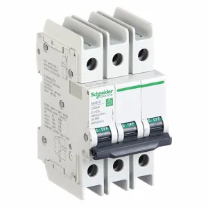 SCHNEIDER ELECTRIC M9F43315 Iec Miniature Circuit Breaker, 15A, Curve Type D, Rating 240/277/480VAC | CH6QLX 482N08