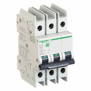 SCHNEIDER ELECTRIC M9F43325 Iec Miniature Circuit Breaker, 25A, Curve Type D, Rating 240/277/480VAC | CH6QLZ 482N10