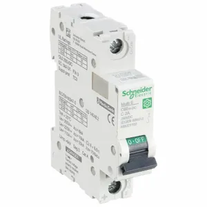 SCHNEIDER ELECTRIC M9U21102 Iec Supplementary Protector, 2A, Rating Not Rated, Rating 250VDC | CH6QMD 482N73