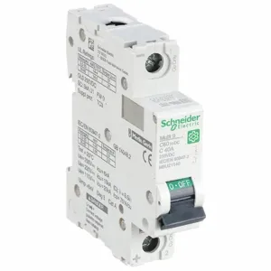 SCHNEIDER ELECTRIC M9U21140 Iec Supplementary Protector, 40A, Rating Not Rated, Rating 250VDC | CH6QMM 482N83