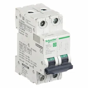 SCHNEIDER ELECTRIC M9U21202 Iec Supplementary Protector, 2A, Rating Not Rated, Rating 500VDC | CH6QMP 482N88