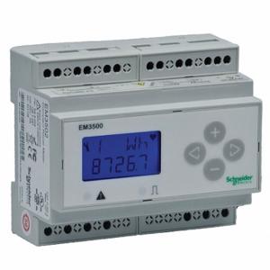 SCHNEIDER ELECTRIC METSEEM3550 Power Meter, 90/600 Vac/Dc, 5 A Amps, +/-0.50% Accuracy, Not Enclosed | CU2CTV 20JM98