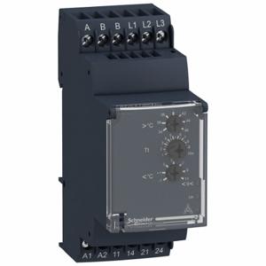 SCHNEIDER ELECTRIC RM35ATW5MW Relay, Din-Rail Mounted, 5 A Current Rating, 24 To 240V AC/Dc, 12 Pins/Terminals | CU2DFN 55WL97