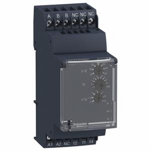 SCHNEIDER ELECTRIC RM35LV14MW Level Control Relay, DIN-Rail Mounted, Dual Probe, 5 A Current Rating | CU2CCG 55WL99