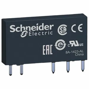 SCHNEIDER ELECTRIC RSL1GB4BD Slim Interface Relay, 6 A Current Rating, 24V DC, Pin Termination | CV4QDJ 55WZ42