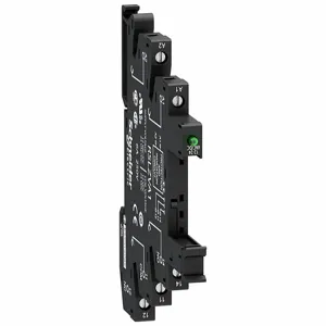 SCHNEIDER ELECTRIC RSLZVA3 Socket 5 Pin Din Rail/panel 110vac/dc 6a | AG7FPZ 6LVL3