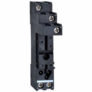SCHNEIDER ELECTRIC RSZE1S35M Relay Socket, 12 A Rating, Din-Rail Socket Mounting, 5 Pins, Elevator, Finger Safe | CU2DDU 615A38
