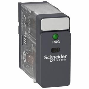 SCHNEIDER ELECTRIC RXG13F7 Plug-In Relay, Socket Mounted, 10 A Current Rating, 120VAC, 5 Pins/Terminals, SPDT | CU2CPK 69ZP18