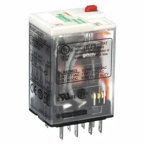 SCHNEIDER ELECTRIC RXM3AB2F7 Relay 11pin 3pdt 10a 120vac | AF6PYV 1XZT1