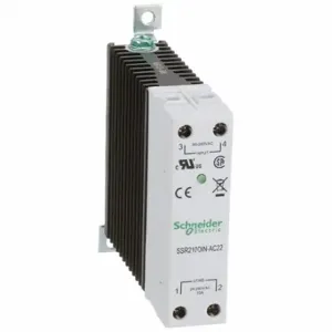 SCHNEIDER ELECTRIC SSR210DIN-AC22 Solid State Relay, Din-Rail And Surface Mounted, 10 A Max Output Current | CU2DXR 6CWZ6