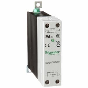 SCHNEIDER ELECTRIC SSR210DIN-DC22 Solid State Relay, Din-Rail And Surface Mounted, 10 A Max Output Current | CU2DXP 6CWZ7