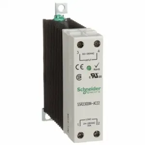 SCHNEIDER ELECTRIC SSR230DIN-AC22 Solid State Relay, Din-Rail And Surface Mounted, 30 A Max Output Current | CU2DXW 6CWZ8