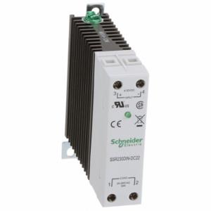 SCHNEIDER ELECTRIC SSR230DIN-DC22 Solid State Relay, Din-Rail And Surface Mounted, 30 A Max Output Current | CU2DZQ 6CWZ9