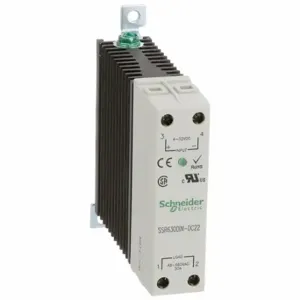 SCHNEIDER ELECTRIC SSR630DIN-DC22 Solid State Relay, Din-Rail And Surface Mounted, 30 A Max Output Current | CU2DXV 6CXA5