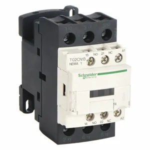 SCHNEIDER ELECTRIC T02CN13G7 Contactor Nema 120vac | AF6MLV 19YH85