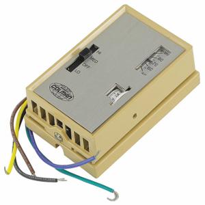 SCHNEIDER ELECTRIC TC-187 Thermostat Fan Coil, 120V, High/Low/Med/Off | CU2BHF 161Y40