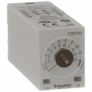 SCHNEIDER ELECTRIC TDR782XDXA-230A Single Function Time Delay Relay, Socket Mounted, 230V AC, 5 A, 14 Pins/Terminals | CU2EDJ 6CXC7