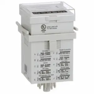 SCHNEIDER ELECTRIC TDRPRO-5101 Multi-Function Time Delay Relay, Panel Door Mounted, 240V Ac, 12 A, 8 Pins/Terminals | CU2EDD 6CXD0