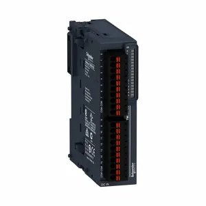 SCHNEIDER ELECTRIC TM3DI16G Extension Module, Terminal Block, 16 Inputs, 0 Outputs | CU2BGM 35ZV87