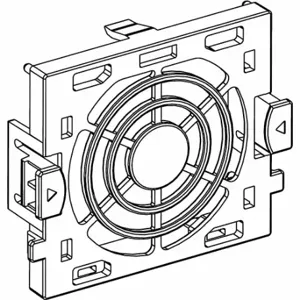 SCHNEIDER ELECTRIC VZ3V1206 Atv61/71 Fan Kit Cust Frame Sz 7 And 8, VZ3V1206 | CU2BHD 48R219