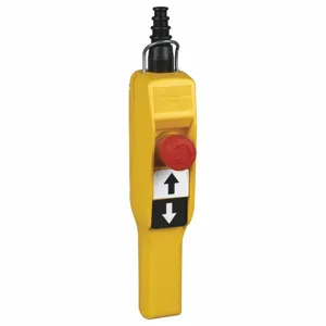 SCHNEIDER ELECTRIC XACA2053 Pendant Station, 3 Button, 1NC, 1NC/1NO, 1NC/1NO, Yellow | CE9TTP 55WJ69