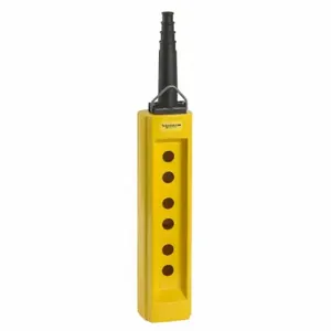 SCHNEIDER ELECTRIC XACB06 6 Button Pendant with O Ko Inch Base, 6 Holes, 0.39-0.87 Inch, Yellow | CU2ALC 48U297