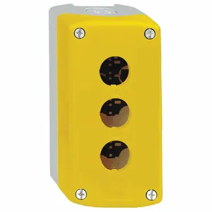 SCHNEIDER ELECTRIC XALK03H7 Control Station Enclosure, Polycarbonate, 1 Columns, 3 Holes, 13/4X | CU2CUK 55WG37