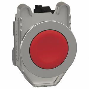 SCHNEIDER ELECTRIC XB4FA42 Push Button, 30 mm Size, Momentary, Red, 1Nc, Flush Button, Screw Clamp | CU2CYB 55XA01