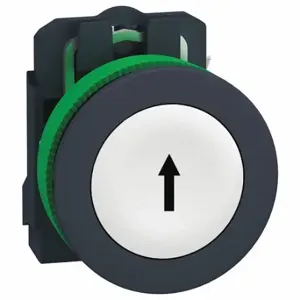 SCHNEIDER ELECTRIC XB5FA3341 Push Button, 30 mm Size, Momentary, White, 1No | CU2CYF 55WK01