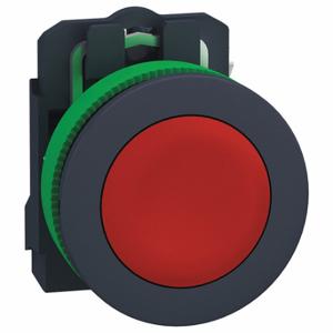 SCHNEIDER ELECTRIC XB5FA42 Push Button, 30 mm Size, Momentary, Red, 1Nc, Plastic | CU2CYD 55XA38