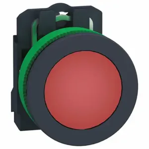 SCHNEIDER ELECTRIC XB5FVM4 Pilot Light, 30 mm Size, 230 to 240VAC, Red, LED, Round, Screw Clamp | CU2DLT 55XA53