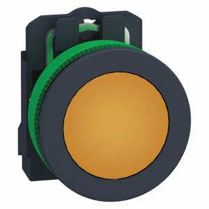 SCHNEIDER ELECTRIC XB5FVM5 Meldeleuchte, 30 mm Größe, 230 bis 240 VAC, orange, LED, rund, Schraubklemme | CU2CNM 55XA54
