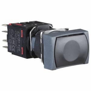 SCHNEIDER ELECTRIC XB6DA22B Push Button, 16 mm Size, Momentary, Black, 1 Nc | CU2CWV 55WU28