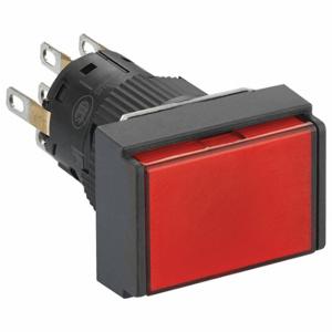 SCHNEIDER ELECTRIC XB6EDW4B2P Drucktaster, Drucktaster, tastend, rot, 24 V DC, LED, 2 Co | CU2CZU 55WU85