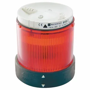 SCHNEIDER ELECTRIC XVBC4M4 Tower Light Flashing 48 To 230v 70mm Red | AG7EVJ 6HM44