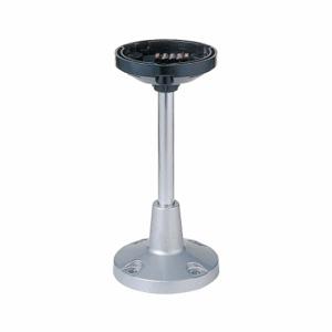 SCHNEIDER ELECTRIC XVCZ13 Mounting Tube And Base, Silver, 106 mm And 120 mm Rotating Mirror Beacons, 12 Inch Length | CU2CGH 5FZG3