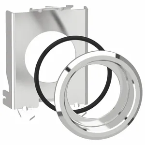 SCHNEIDER ELECTRIC ZB4BZ021 Flush Mounting Kit, Chromium Plated, 30 mm Size | CF2DFR 55WY01