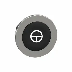 SCHNEIDER ELECTRIC ZB4FA245 Pushbutton Head, Pushbutton Head, Black/White, Body Sub-Assembly | CU2DBM 55WH34