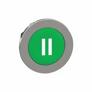 SCHNEIDER ELECTRIC ZB4FA336 Pushbutton Head, Pushbutton Head, Green/White, Body Sub-Assembly | CU2DCH 55WH38