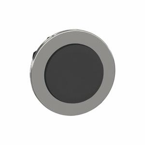 SCHNEIDER ELECTRIC ZB4FH2 Pushbutton Head, 30 mm Size, Maintained Push, Black | CU2CGU 55WH92