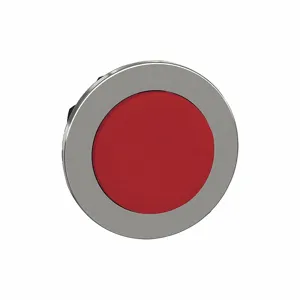 SCHNEIDER ELECTRIC ZB4FH4 Pushbutton Head, 30 mm Size, Maintained Push, Red | CU2CGX 55WH95