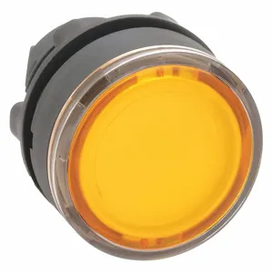 SCHNEIDER ELECTRIC ZB5AW353 Illuminated Push Button Operator 22mm Yellow | AG7FJF 6HX02