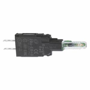 SCHNEIDER ELECTRIC ZB6EG4B 16 mm Protected Led 48120V Red, Red, 40 to 132VAC, LED, 48 to 120VAC | CU2CUD 48R940