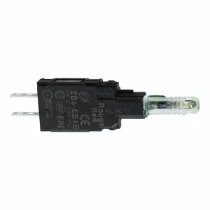 SCHNEIDER ELECTRIC ZB6EG5B 16 mm Protected Led 48120V Yellow, Yellow, 40 to 132VAC, LED, 48 to 120VAC | CU2CUF 48R936