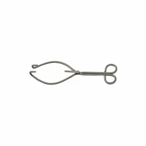 SCIENTIFIC LABWARE 787-115 Dish Tong, 9.5 Inch Size, Stainless Steel | CL2GPB