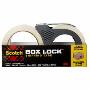 SCOTCH 3950-21RD-6WC Verpackungsband, farblos, strapazierfähig, 3.1 mm dick | CV3EDY 796KP0